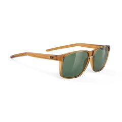 【新品】 [RUDYPROJECT] サングラス OVERLAP オーバーラップ クリスタルバタースコッチグロスフレーム グリーンレンズ SP770183-0000 58mm