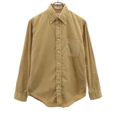 SERO セロ 長袖 ボタンダウンシャツ 14 1/2 32 ブラウン系 メンズ 古着のサムネイル