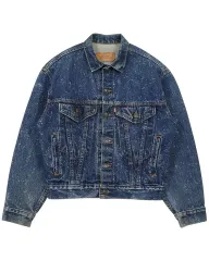 1988 USA リーバイス 57514-1110 ギャラクティック ウォッシュ デニム ジャケット アメリカ製のサムネイル