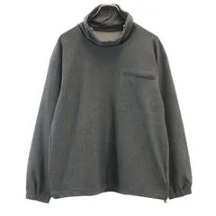 未使用 Johnbull ジョンブル 長袖 アウトラストハイネック プルオーバー ジャケット S チャコールグレー メンズ 古着のサムネイル