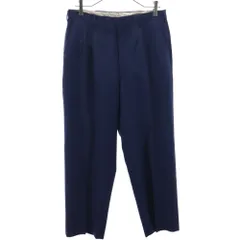 Christian Dior クリスチャンディオール 90s オールド トラウザー パンツ 82 ネイビー SPORTS WEAR タック メンズ 古着のサムネイル