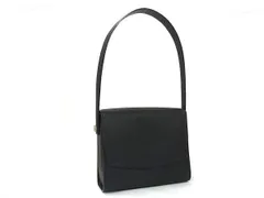 ■美品■ AIGNER アイグナー PVC ワンショルダー ショルダーバッグ 肩掛けかばん レディース ブラック系 DP3324のサムネイル