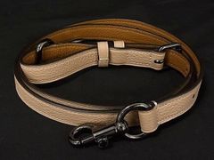 ■美品■ COACH コーチ レザー バッグ用 ショルダーストラップ 斜め掛け レディース ベージュ系 GD1120