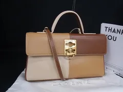 ■新品■未使用■ CAFUNE カフネ スタンスウォレット レザー 2WAY クロスボディ ショルダー ハンドバッグ 斜め掛け ブラウン系 FZ3712のサムネイル