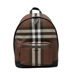 バーバリー ノバチェック リュック バックパック ブラウン系 PVC レザー レディース BURBERRY【228-82451】のサムネイル