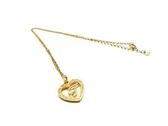 ■美品■ Samantha Tiara サマンサティアラ SV925 ハート ネックレス ペンダント アクセサリー レディース ゴールド系 DN8311のサムネイル