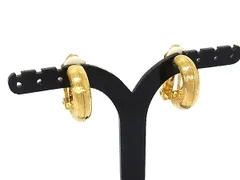 ■美品■ GIVENCHY ジバンシィ ヴィンテージ クリップ式 イヤリング アクセサリー レディース ゴールド系 DP2338のサムネイル