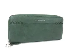 CROCODILE クロコダイル レザー ラウンドファスナー 長財布 ウォレット 札入れ 小銭入れ レディース メンズ グリーン系 DP2206のサムネイル