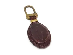 Cartier カルティエ マストライン レザー キーリング キーホルダー バッグチャーム レディース メンズ ゴールド系×ブラウン系 DP1867のサムネイル
