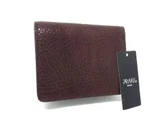 ■美品■ PRARE プレリー レザー 二つ折り 財布 ウォレット 小銭入れ 札入れ カード入れ メンズ ブラウン系 DP1082のサムネイル