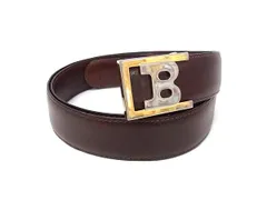 BALLY バリー レザー シルバー金具 ゴールド金具 ベルト 表記サイズ 90/36 レディース メンズ ブラウン系 DP0178のサムネイル
