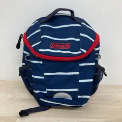 Coleman/コールマン リュックサック/バックパック ネイビー×ホワイト ボーダー柄 サイドメッシュポケット[OK04624]のサムネイル
