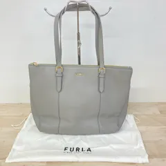 FURLA/フルラ トートバッグ/ショルダーバッグ 本革/GENUINE LEATHER グレー系 保存袋付き レディース[OM03640]のサムネイル