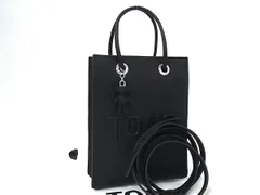 ■新品■未使用■ TOUS トウス レザー 2WAY クロスボディ ハンドバッグ ショルダー 斜め掛け 肩掛け レディース ブラック系 FQ8429のサムネイル