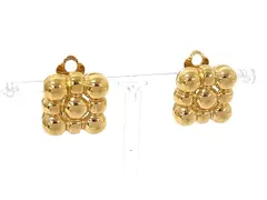 GIVENCHY ジバンシィ ヴィンテージ クリップ式 イヤリング アクセサリー レディース ゴールド系 DN9394のサムネイル