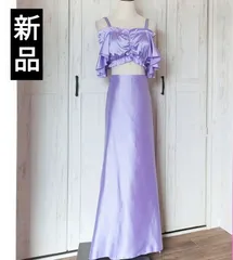 ★新品★ベリーダンス衣装セットアップ　レッスン着ウェア練習着　トップス　巻きスカート　ヒップスカーフのサムネイル