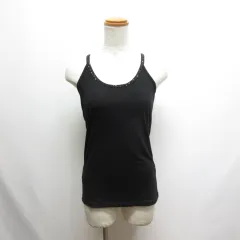 オペークドットクリップ OPAQUE.CLIP タンクトップ キャミソール スパンコール装飾 40/L 黒 ブラックのサムネイル