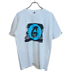 GOODENOUGH グッドイナフ SOUNDS GOOD Crew-neck T-shirt クルーネック 半袖 Tシャツ L ホワイト×ブルーのサムネイル