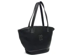 Paloma Picasso パロマピカソ レザー トートバッグ ショルダーバッグ 肩掛け ブラック系 DN8055のサムネイル