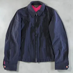 COMME des GARCONS HOMME PLUS コムデギャルソンオムプリュス　AD2004　ピンクパンサー期　ブルゾン　ジャケット　アーカイブ　メンズ　ストライプのサムネイル