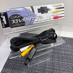 動作確認済 スーパーファミコン ニンテンドー64 ゲームキューブ ニンテンドー純正品 AVケーブル 映像ケーブル SHVC-008 化粧箱付き c