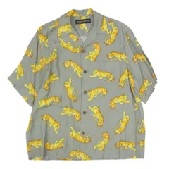 WACKO MARIA ワコマリア 25SS WMS-HI08 TIM LEHI HAWAIIAN SHIRT TYPE-8 ティムリーハイ 半袖 ハワイアン シャツ グレー系 M【中古】のサムネイル