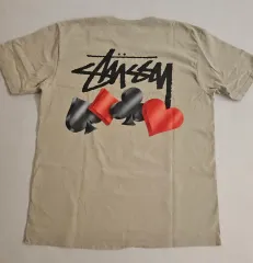 M STUSSY スーツ カーキ 半袖Tシャツのサムネイル