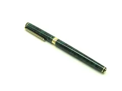 ■美品■ DAKS ダックス キャップ式 ボールペン 筆記用具 文房具 ステーショナリー グリーン系 DN4148のサムネイル