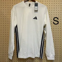 アルペン・スポーツデポ限定 adidas デニムルック ツイル スリーストライプス 長袖Tシャツ S（KU7448-CV527 ）のサムネイル