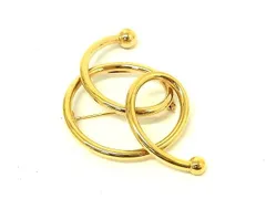 ■美品■ pierre cardin ピエールカルダン ピンバッジ ピンブローチ アクセサリー レディース ゴールド系 DN4872のサムネイル