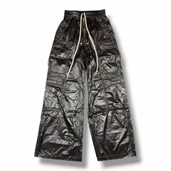 参考上代183700円 未使用 RICK OWENS DRKSHDW 26SS Double Cargo Jumbo Bela Pants ナイロンダブルカーゴジャンボベラパンツリックオウエンス ダークシャドウ DU01F4398  XS 14439Mのサムネイル