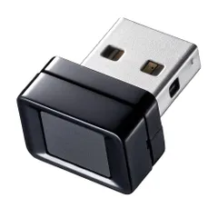 サンワダイレクト USB 指紋認証リーダー Windows Hello 機能対応 Windows 11・10対応 指紋最大10件登録 400-FPRD1_FPRD2のサムネイル