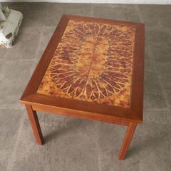 LEAF PARK ダイニングテーブル 丸テーブル 85cm 天然木 ナチュラル