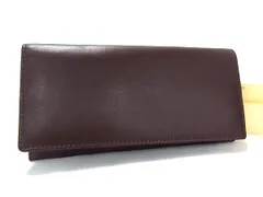 ■新品同様■ PRARE プレリー レザー 二つ折り 長財布 ウォレット 札入れ 小銭入れ メンズ ブラウン系 BQ4257のサムネイル