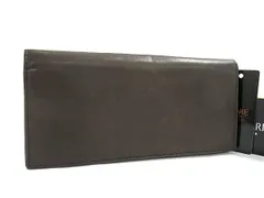■美品■ PRARE プレリー レザー 二つ折り 長財布 ウォレット 札入れ 小銭入れ カード入れ メンズ ブラウン系 BQ4255のサムネイル