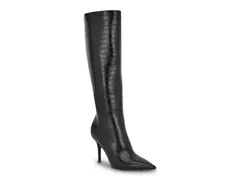 ゲス レディース シューズ ブーツ・レインブーツ Guess Gressa Boot Black Croc Print ブラックのサムネイル