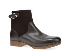 ダンスコ レディース シューズ ブーツ・レインブーツ Dansko Monique Bootie Chocolate チョコレートのサムネイル