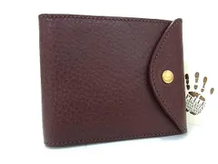 ■新品同様■ PRARE プレリー ミニマルクラシック レザー 三つ折り 財布 ウォレット 札入れ カード入れ ブラウン系 BN9787のサムネイル