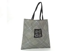 GIVENCHY ジバンシィ PVC 総柄 ハンドバッグ ミニバッグ レディース ブラック系×ブルー系 DN0412のサムネイル