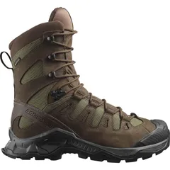 サロモン メンズ シューズ ブーツ・レインブーツ Salomon Questracker High GORETEX Boot Earth BrownRanger GreenBlack ブラックのサムネイル