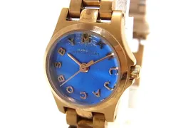 ■美品■ MARC BY MARC JACOBS マークバイマークジェイコブス MBM3204 SS クォーツ 5気圧防水 腕時計 ウォッチ ブロンズ系 DM9903のサムネイル