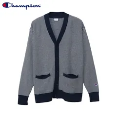チャンピオン Champion スウェット カーディガン メンズ レディース ボーダー BORDER LONG SLEEVE CARDIGAN C3-B009のサムネイル