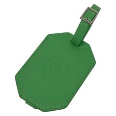 SWAROVSKI(スワロフスキー) 小物美品  - ライトグリーン ネームタグ レザー