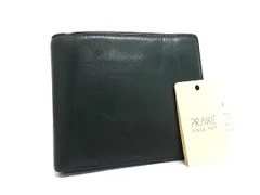 PRARE プレリー レザー 二つ折り 財布 ウォレット 小銭入れ 札入れ メンズ レディース グリーン系 DM7636のサムネイル