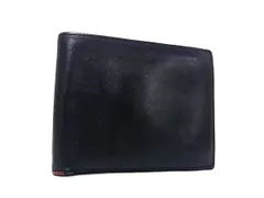 ■美品■ TUMI トゥミ レザー 二つ折り 財布 ウォレット 札入れ カード入れ メンズ ブラック系 DM7639のサムネイル