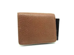■美品■ PRARE プレリー レザー 二つ折り 財布 ウォレット 札入れ 小銭入れ カード入れ メンズ ブラウン系 DM4491のサムネイル