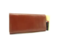 ■美品■ PRARE プレリー レザー 二つ折り 長財布 ウォレット 札入れ 小銭入れ カード入れ メンズ ブラウン系 DM4478のサムネイル