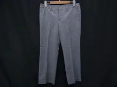 ■極美品■ BURBERRY バーバリー ウール100％ スラックス パンツ 長ズボン ボトムス 表記サイズ 40 洋服 メンズ グレー系 DM6011のサムネイル