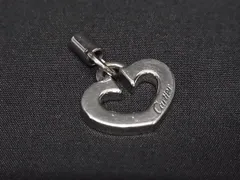 Cartier カルティエ Cハート キーホルダー キーチャーム バッグチャーム アクセサリー レディース シルバー系 DM4398のサムネイル