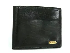 ■美品■ pierre cardin ピエールカルダン レザー ウォレット 二つ折り 財布 札入れ カード入れ グリーン系 DM4708のサムネイル